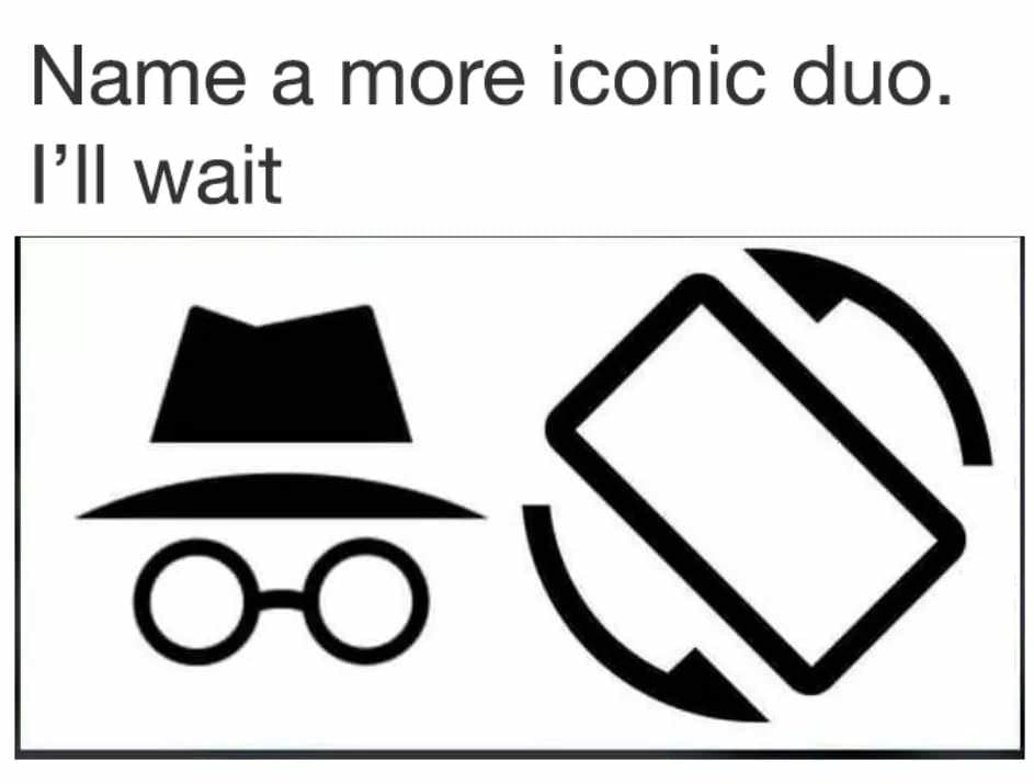 name a more iconic duo.