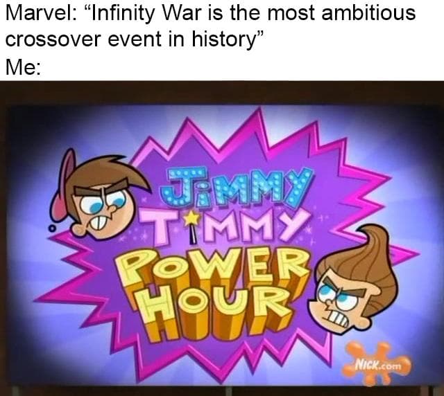 marvel: "infinity war is the most ambitious crossover event in history"