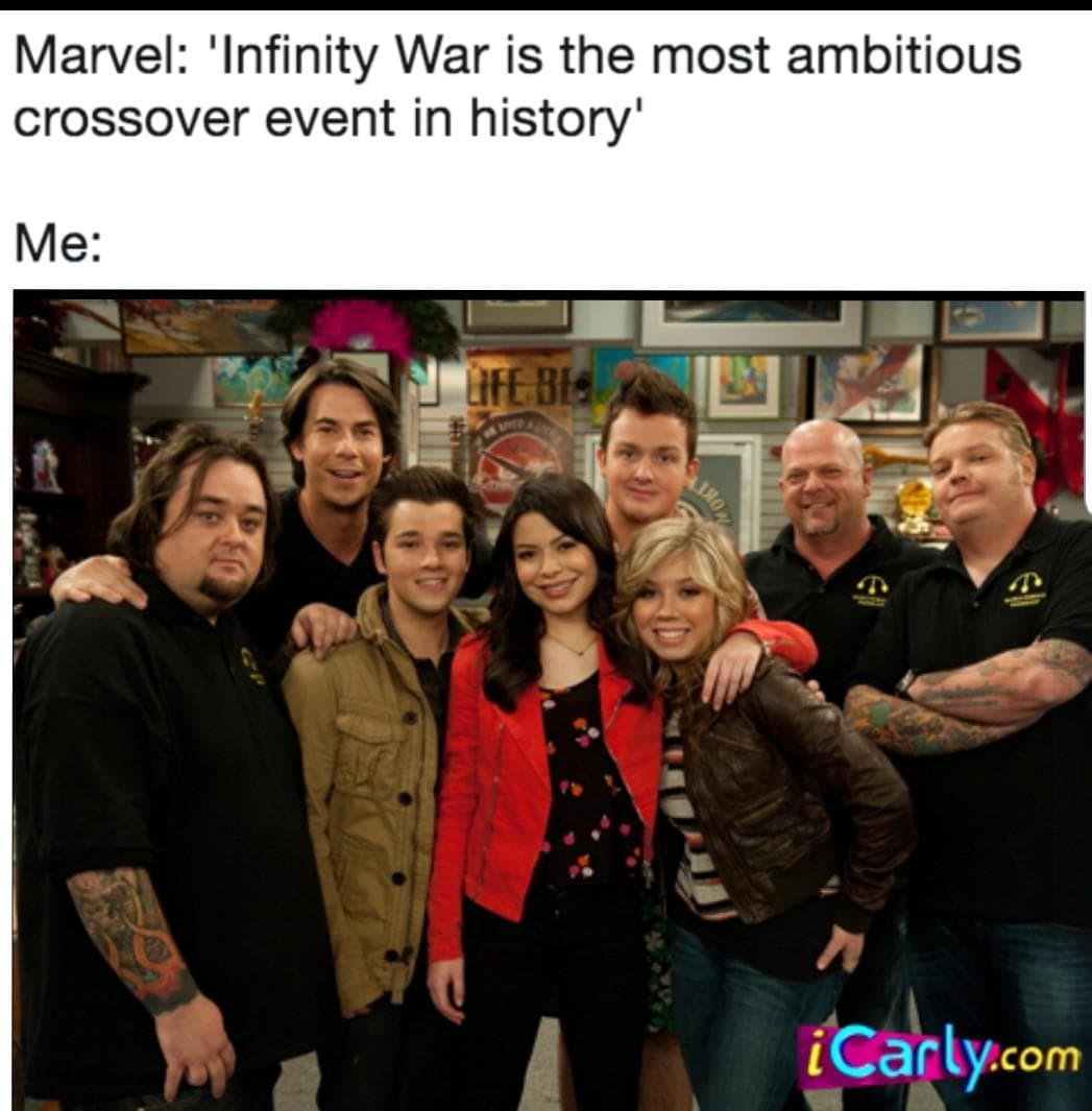 marvel: 'infinity war is the most ambitious crossover event in history'