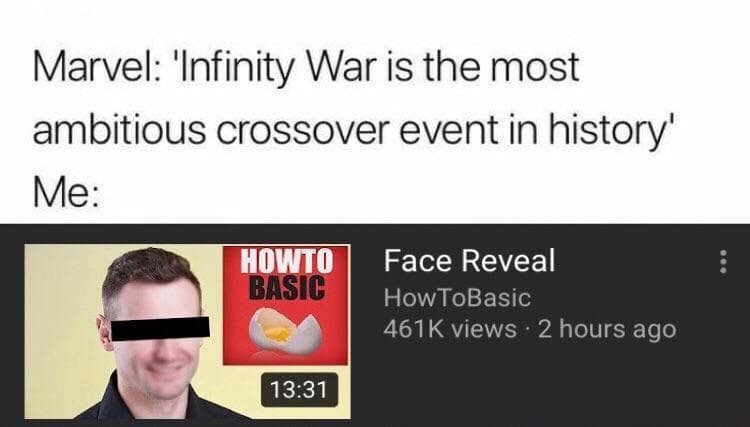 marvel: 'infinity war is the most ambitious crossover event in history'