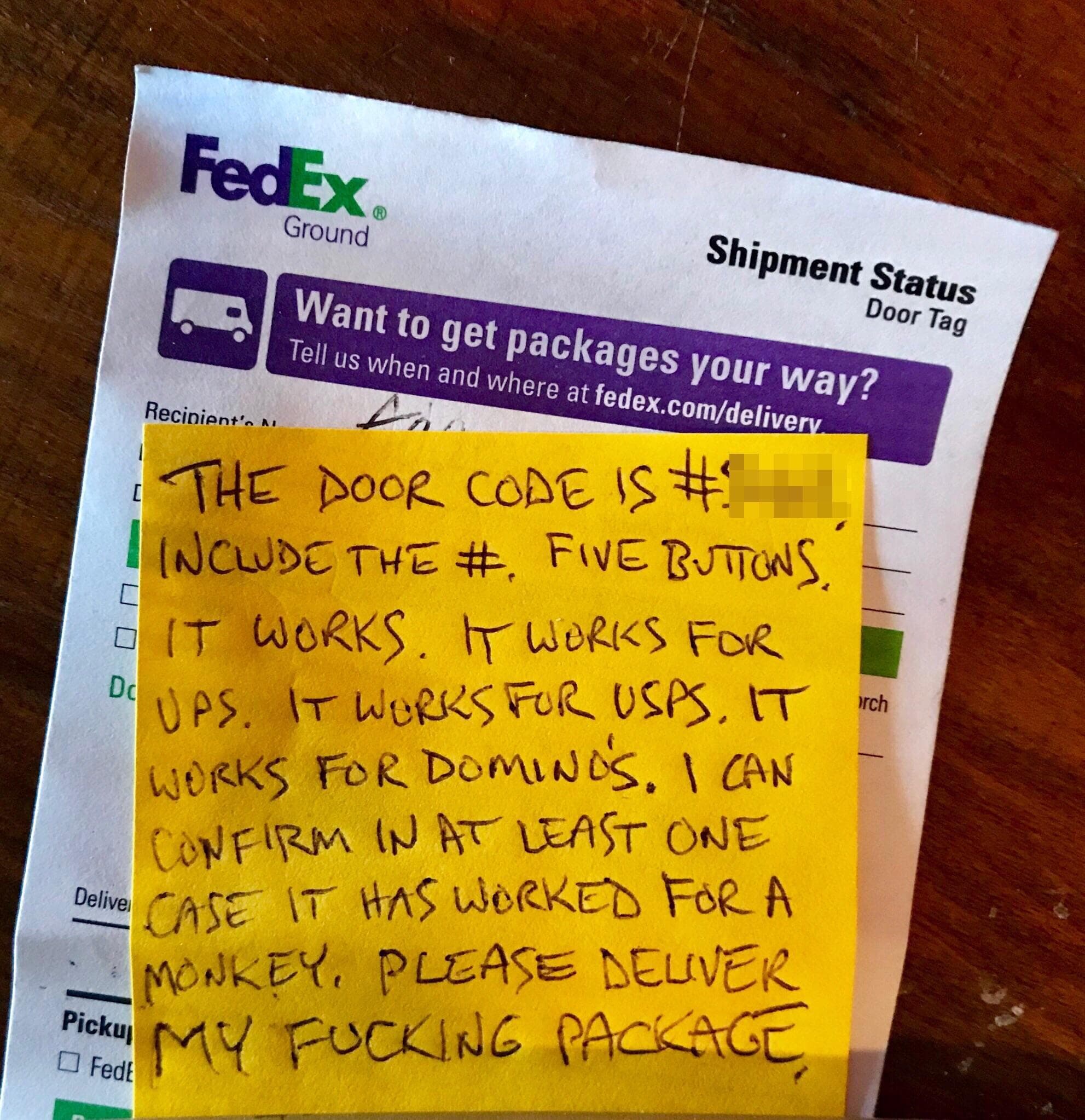 want to get packages your way?