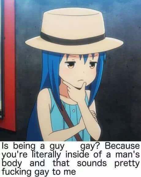 is being a guy gay?
