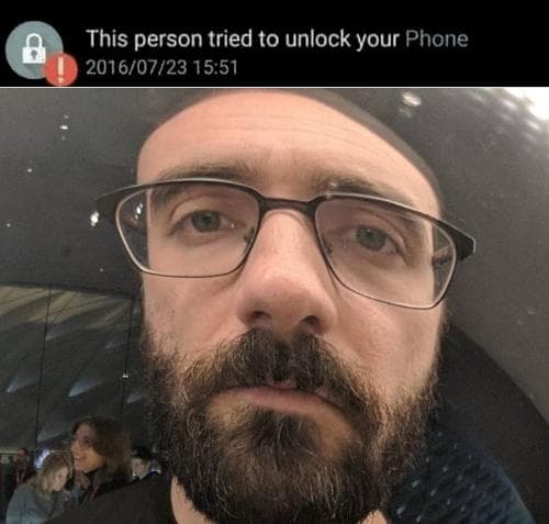 this person tried to unlock your phone