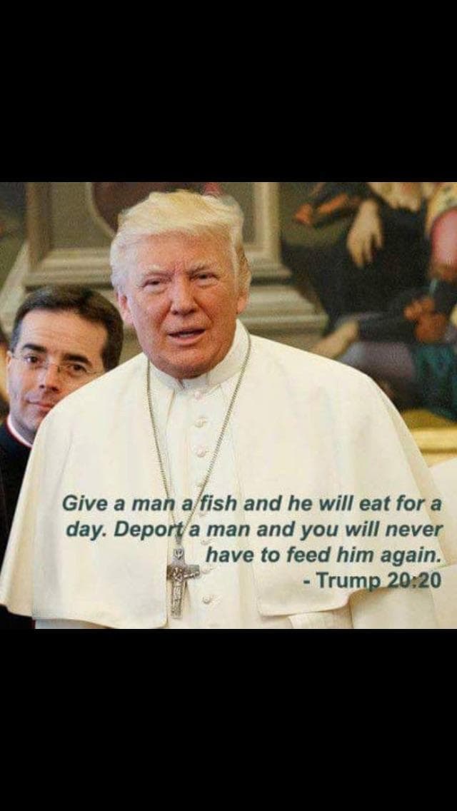 give a man a fish and he will eat for a day.