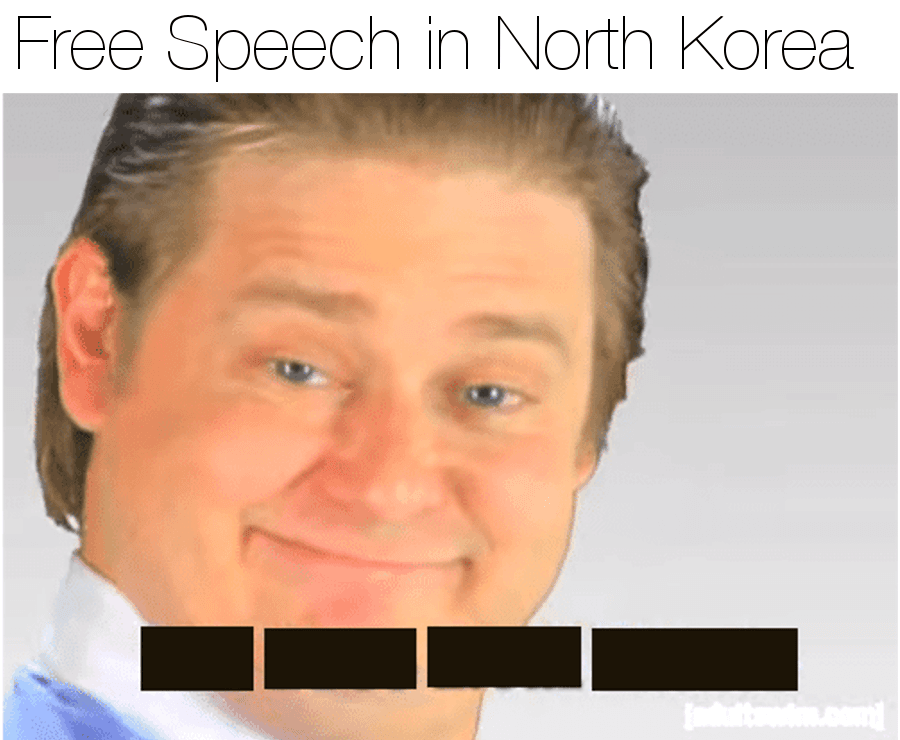 free speech in north korea